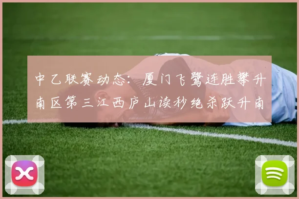 中乙联赛动态：厦门飞鹭连胜攀升南区第三江西庐山读秒绝杀跃升南区第四